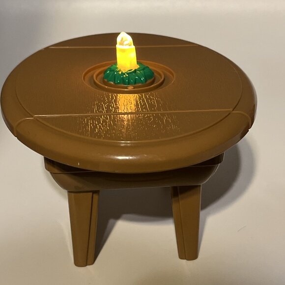 1999 Fisher Price Loving Family Celebrations Dining Room Set Complete & Working - Picture 7 of 16